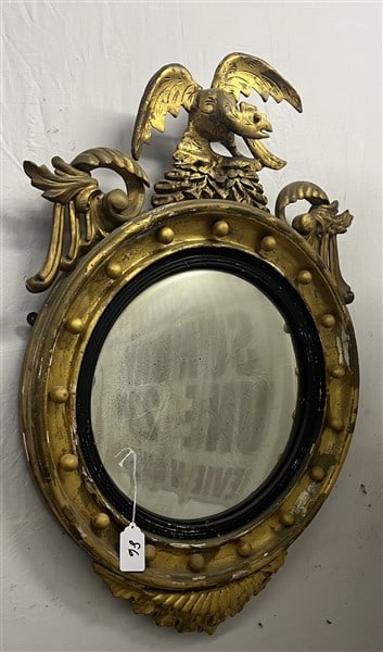 Period Convex Mirror Approx 25 x 39 (1 of 3)