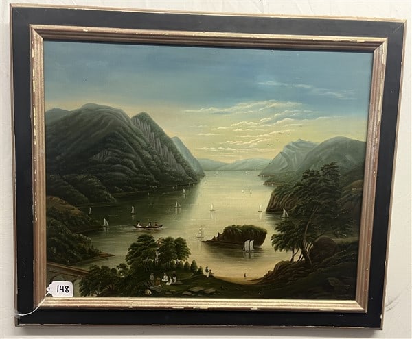 Early Framed O/C Riverscape (1 of 4)