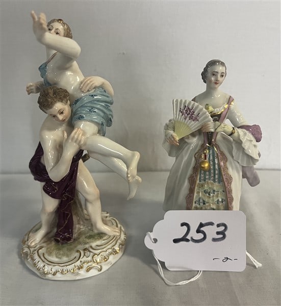 2 Meissen Figures (1 of 9)