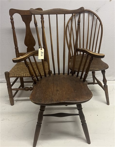 3 Early Chairs (1 of 3)