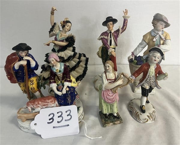 6 German Porcelains (1 of 3)