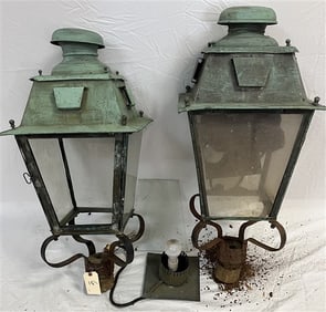 2 Exceptional Copper Lanterns