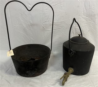 Iron Kettle & Iron Pot