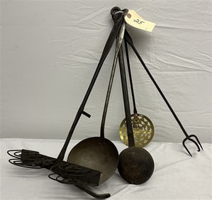 5 Early Hand Forgings