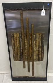Sculpture Mounted on Board - 24" x 48"