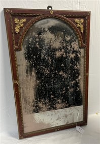 Antique Mirror, Original Red Paint