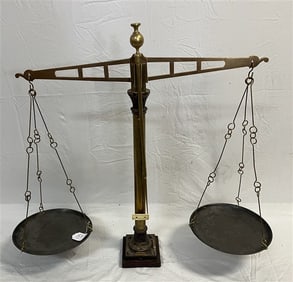 Large Brass Scale