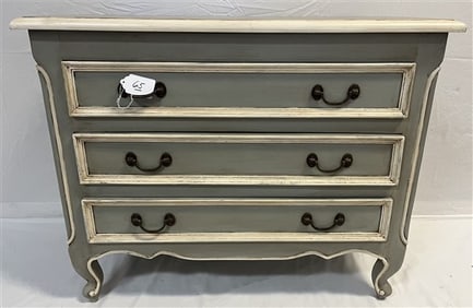 Nice Quality 3 Drawer Hand Painted Chest