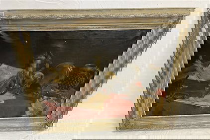 19th Cent. o/c Still Life, Signed 1831 27" x 34"