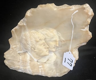Carved Marble 11" Sculpture