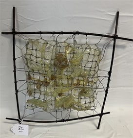 Free Form Modern Sculpture on Wire