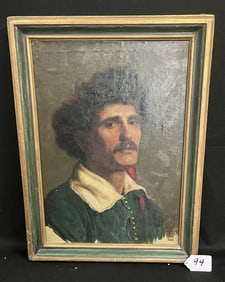 Framed Oil on Artist Board Signed Lower 19" x 26"
