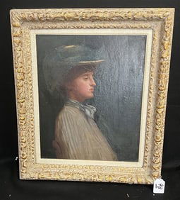 Framed o/c Portrait - 25" x 30"