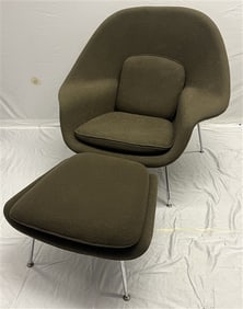 Womb Chair and Ottoman by Knoll