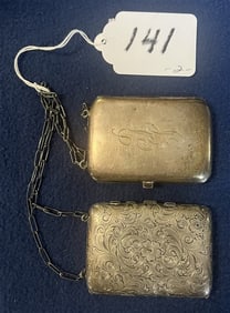 2 Sterling Cigarette Cases