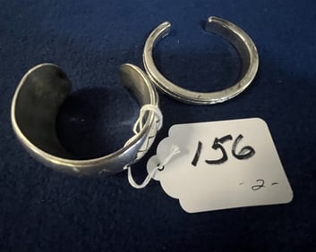 2 Silver Bracelets