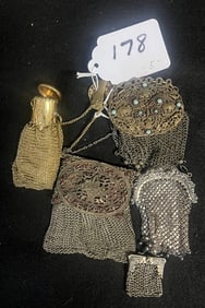 5 Small Mesh Bags