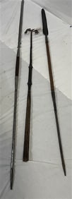 2 Spears, Whale Blubber Extraction Tool