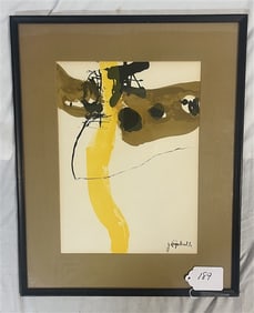 Signed Framed Lithograph - 16" x 20"