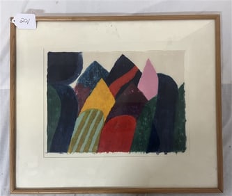 Pencil Signed Lithograph- 21" x 25"