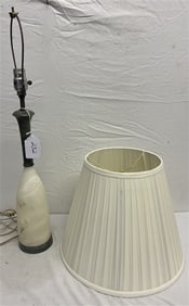 Mid-Cent. Alabaster Lamp