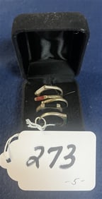 4 Sterling Silver Rings