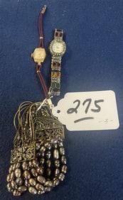 2 Watches and Bracelet