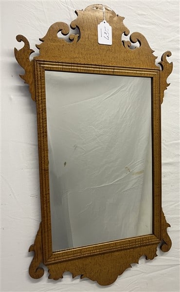 Handmade 36" Tiger/Birdseye Mirror: Handmade 36" Tiger/Birdseye Mirror