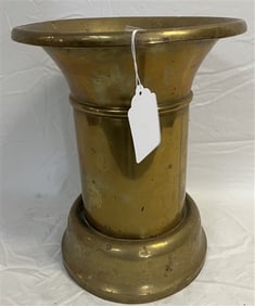 19th Cent. 13" Brass Spittoon