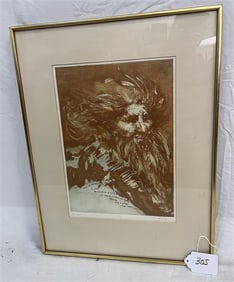 Pencil Signed Lithograph