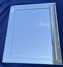 Modern Art Deco Style Mirror - 30" x 38"