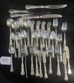 Sterling Flatware - Approx 32 Troy + Four Knives