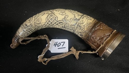 General Leonard Wood Presentation Horn