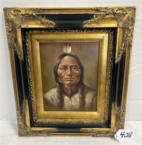 OIl on Artist Board - Cheyenne
