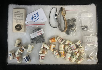 Tray Lot of Smalls