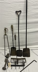 Antique Fireplace Tools and Country Devices