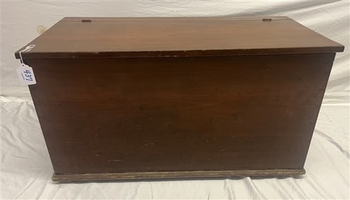 Large Hardwood Dovetailed Blanket Box
