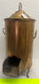 Large Copper Coal Scuttle