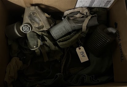 Uniforms and Gas Masks