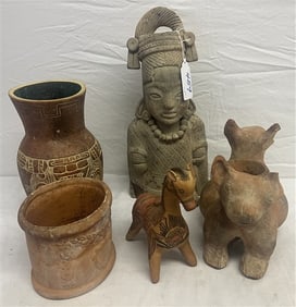 5 Terra Cotta Objects