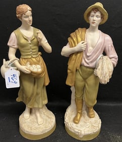 Two 21" Royal Dox Figure