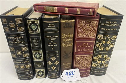 7 Franklin Library Books