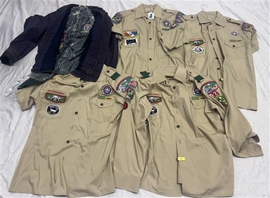 6 Boy Scouts of America Shirts/Jackets