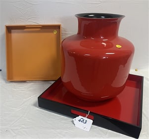 3 Pcs. of Modern Lacquerware