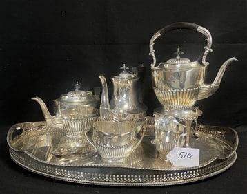 Outstanding Tea Set with Tray