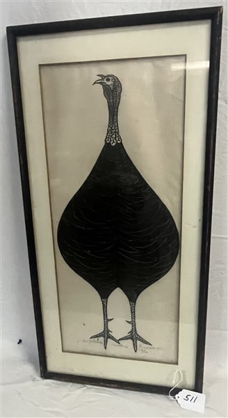 Mid-Cent Lithograph, Pencil Signed 1961 (1 of 2)