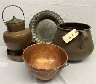 5 Pc. Copper Lot