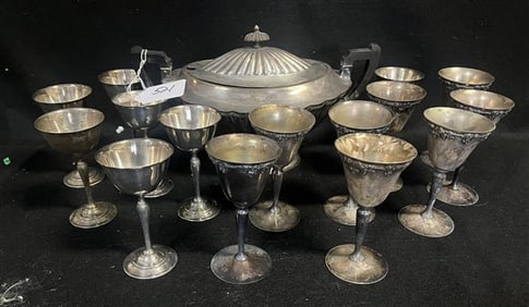 Misc. Silver Plate and Sterling