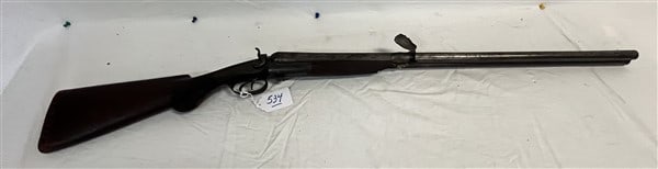 Double Barrel "Wall Hanger" Shotgun