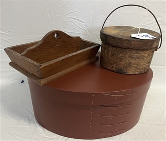 3 Pc Lot - Shaker Box, Carrier, and Pad